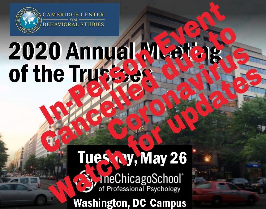 2020 Annual Meeting of the Trustees