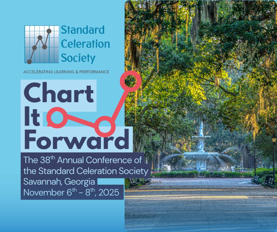 Standard Celeration Society Chart It Forward