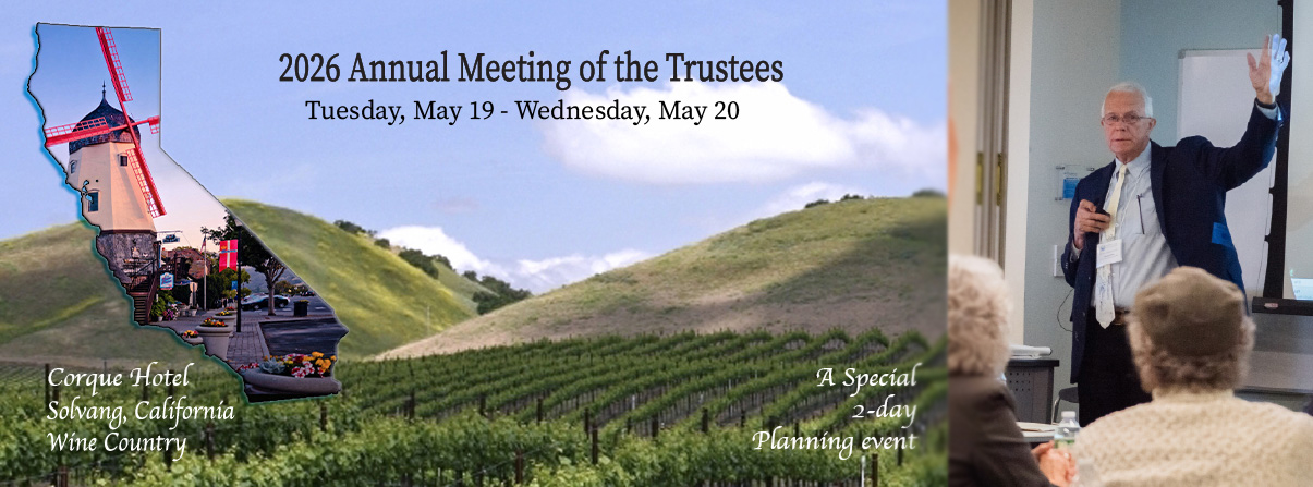 2026 Annual Meeting of the Trustees